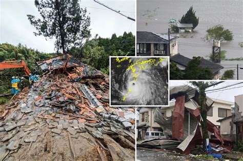 Typhoon Shanshan churns up Japan, up to six dead.